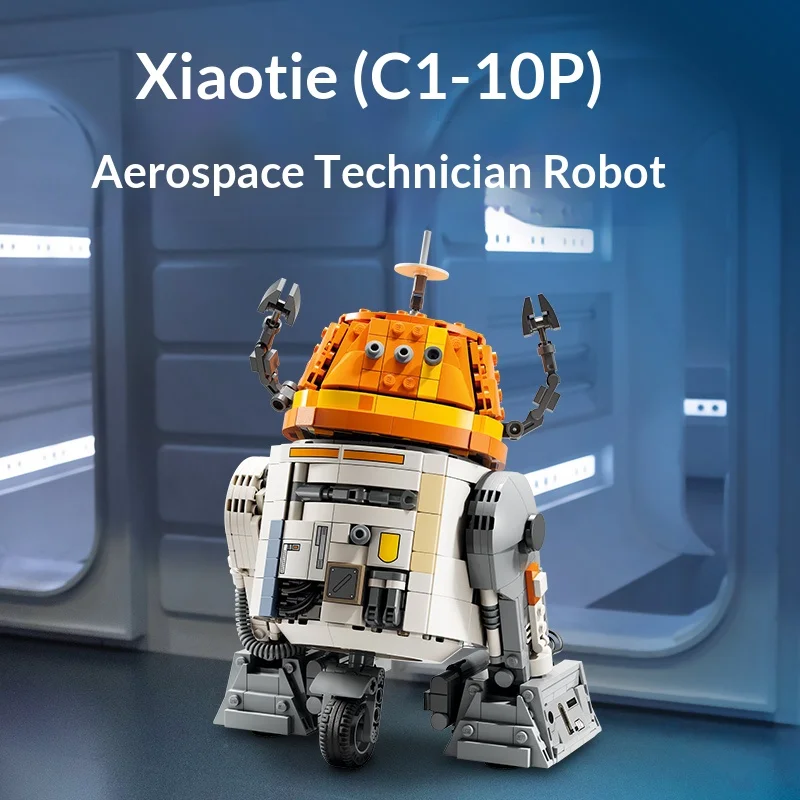 

Конструктор LEGO Star Wars 75416 Chopper C1-10P Astromech Droid для мальчиков и девочек от 10 лет, коллекционная модель, подарок, 1039 деталей