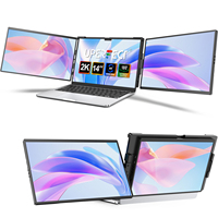 UPERFECT 14Inch 2K Dual Monitor Foldable Screen Gaming QHD IPS Display Panel For 13.3\