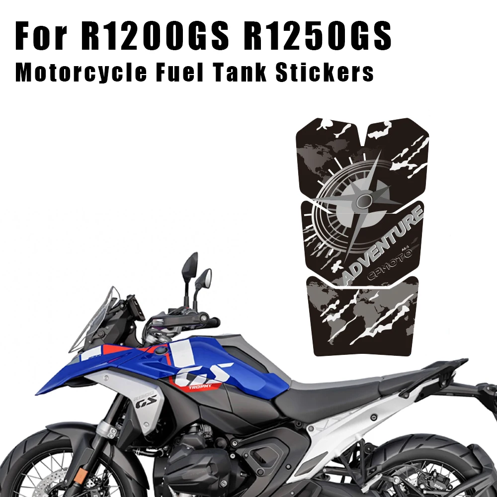

Motorcycle Tank Pad Stickers Paster Explore Decorative Pannier Decal for BMW R1200GS GSA R1250GS Sticker Adventure F750GS F850GS