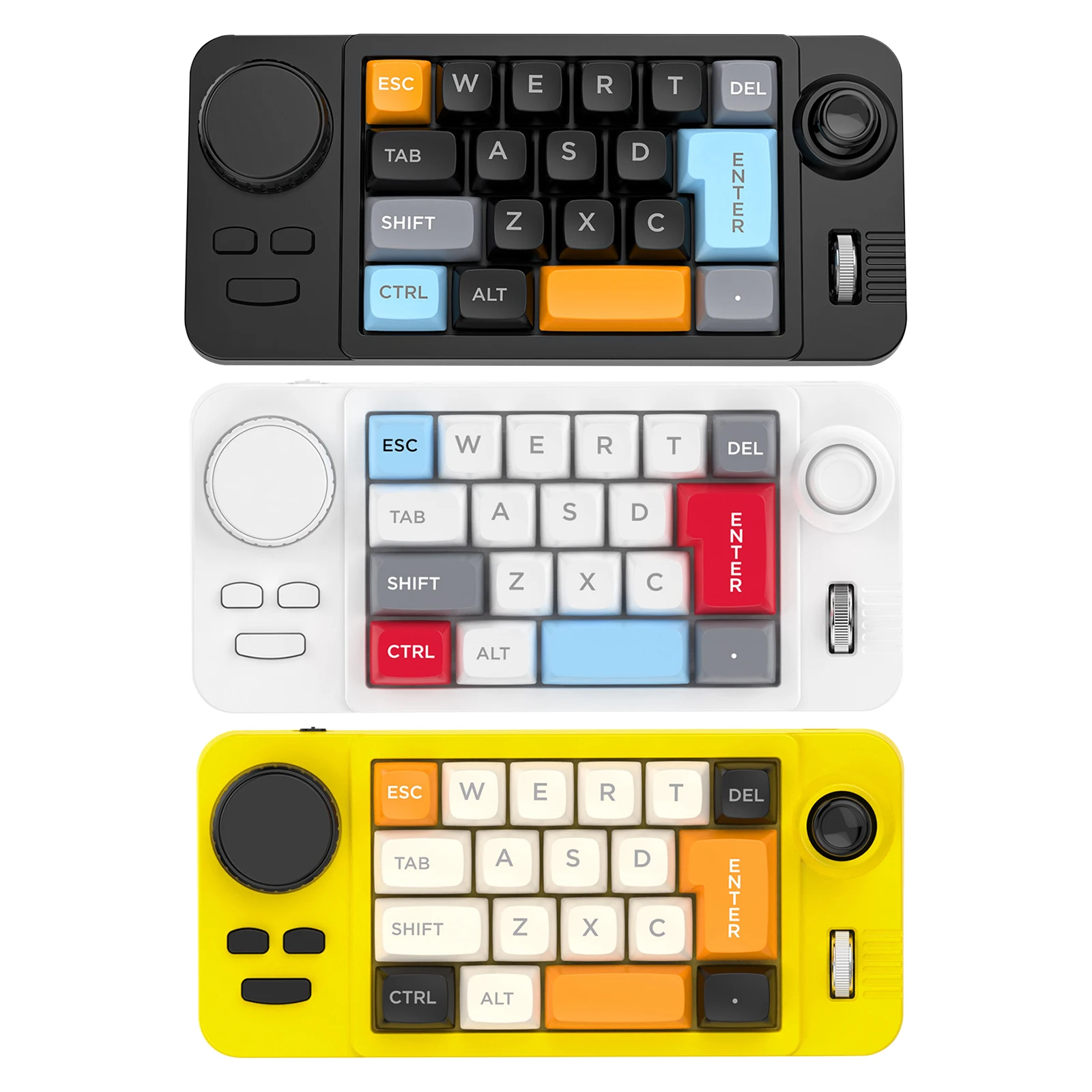 

19 Key Programmable Mechanical Keyboard RGB Backlit Mini Joystick Gaming Keyboard Ergonomics Customized Keyboard for Home Office