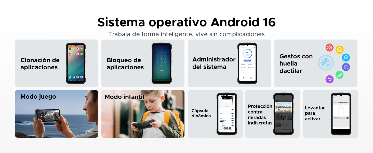 DOOGEE Fire 5 Pro Gemini Ai Rugged Phone 13000mAh Battery Helio G81 24GB RAM (4+20) 128GB ROM 6.6" 90Hz Global Version Smartphones