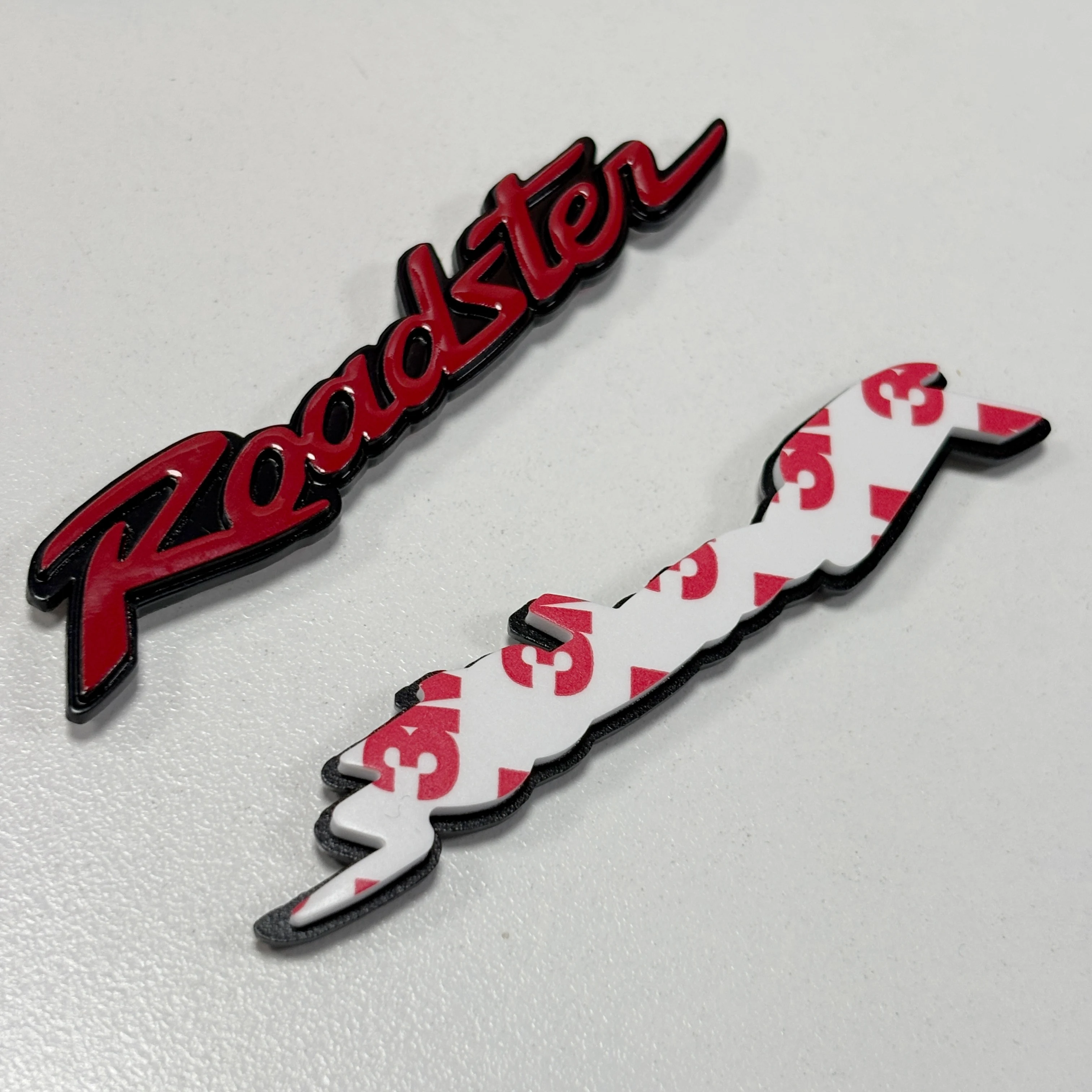 

RED ROADSTER JDM EMBLEM/BADGE/LOGO ENGINE RACE MIATA MX-5 NB NA MX5 EUNOS Sticker Badge