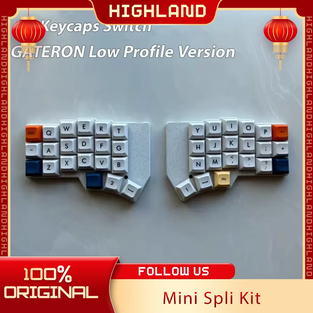 

Комплект мини-разъемной клавиатуры Corne Bluetooth, беспроводной Choc V2, Oled-экран, горячая замена, комплект раздельной клавиатуры Corne, индивидуальная поддержка, подарки Zmk