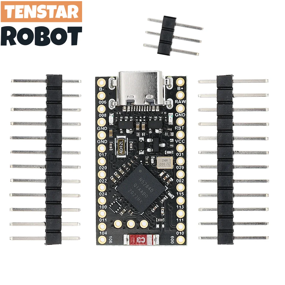 NRF52840 Development Board Compatible With Nice!Nano V2.0 Bluetooth Charging Management Pro Micro NRF52840