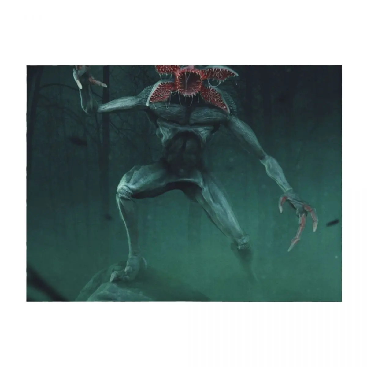 

Beware the demogorgon Throw Blanket Heavy Luxury Brand Luxury Thicken Travel Blankets