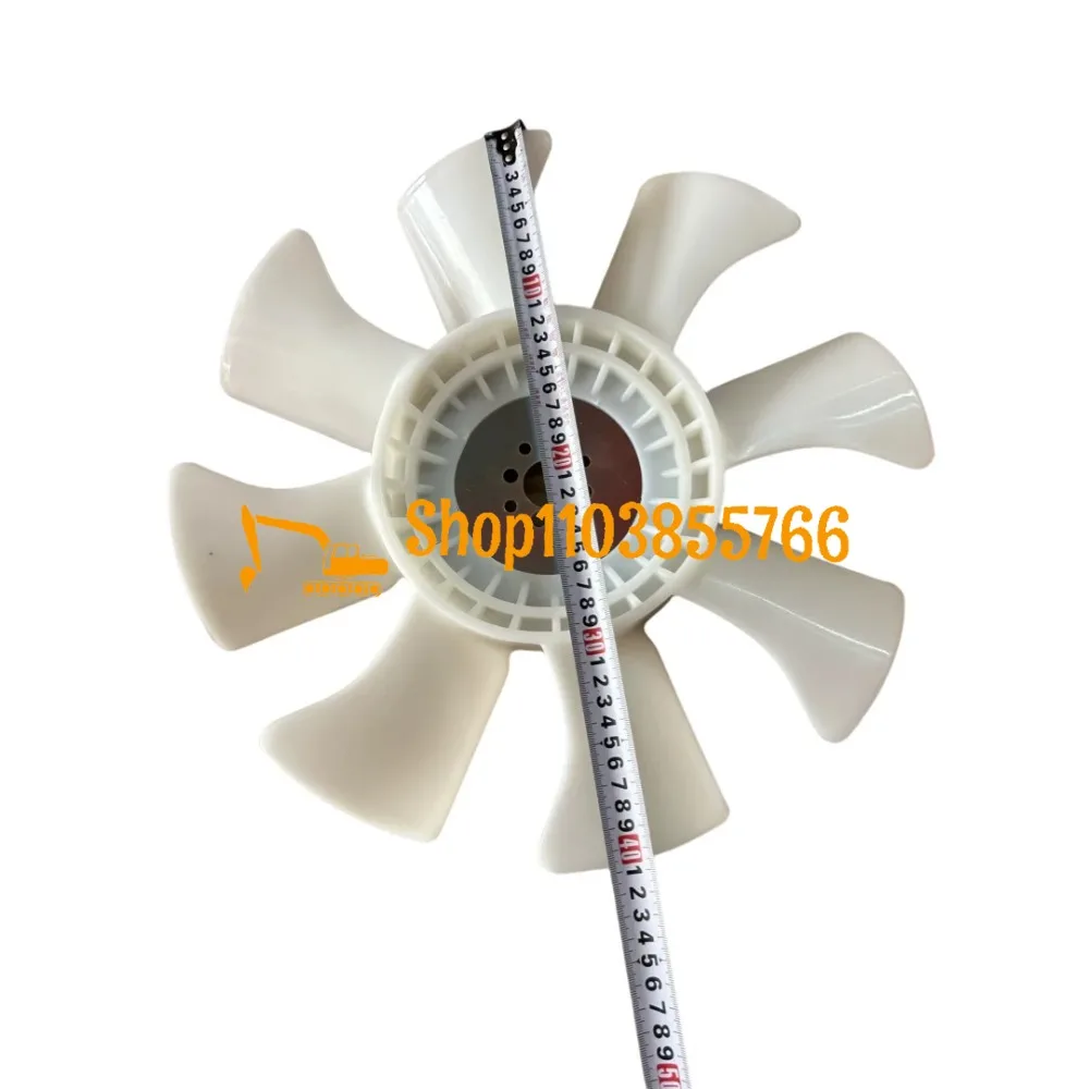 

Engine Fan Blades 16483-74110 Excavator Parts for Kubota D1803 V2203 V2403 V2607 V3307