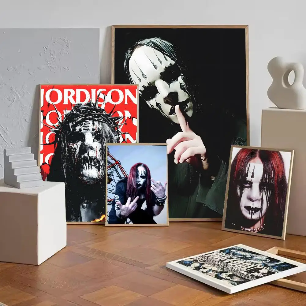 Heavy Metal Drummer joey jordison Poster HD Self-Adhesive Wall Decor Home Office Dorm Bedroom & More Ideal Gift Choice