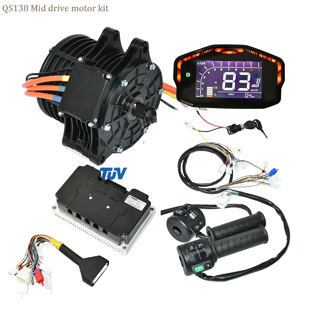 Electric Atv Dirtbike Motorcycle Conversion Qs138 70h V2 3000w Medium Drive Motor with Kit Fardriver Nd72680