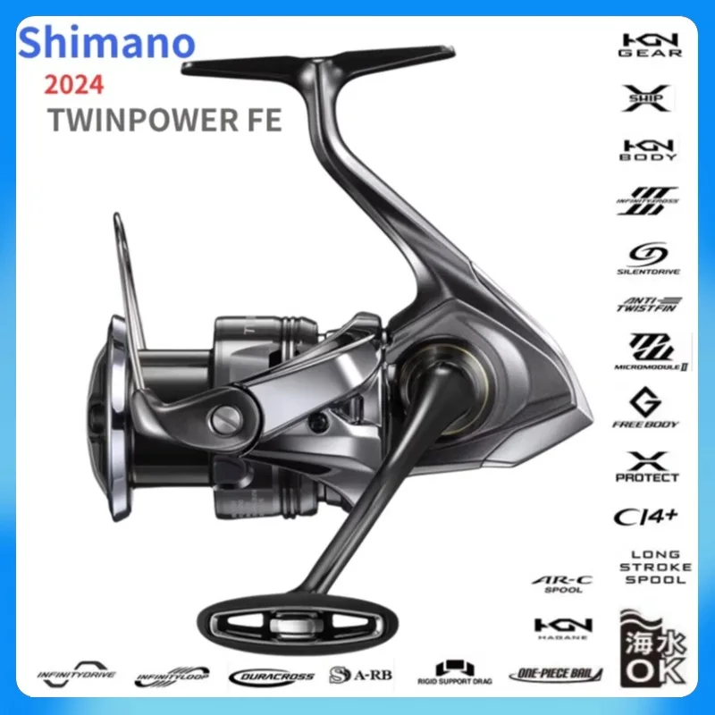 2024 SHIMANO Twin Power TWINPOWER FE Saltwater Spinning Fishing