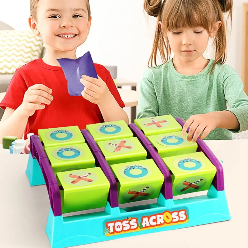 Plastic Tic Tac Toe-werpspel Interactief multiplayer-werpspel Bordspel Families Grappig Tictactoe-werpspel