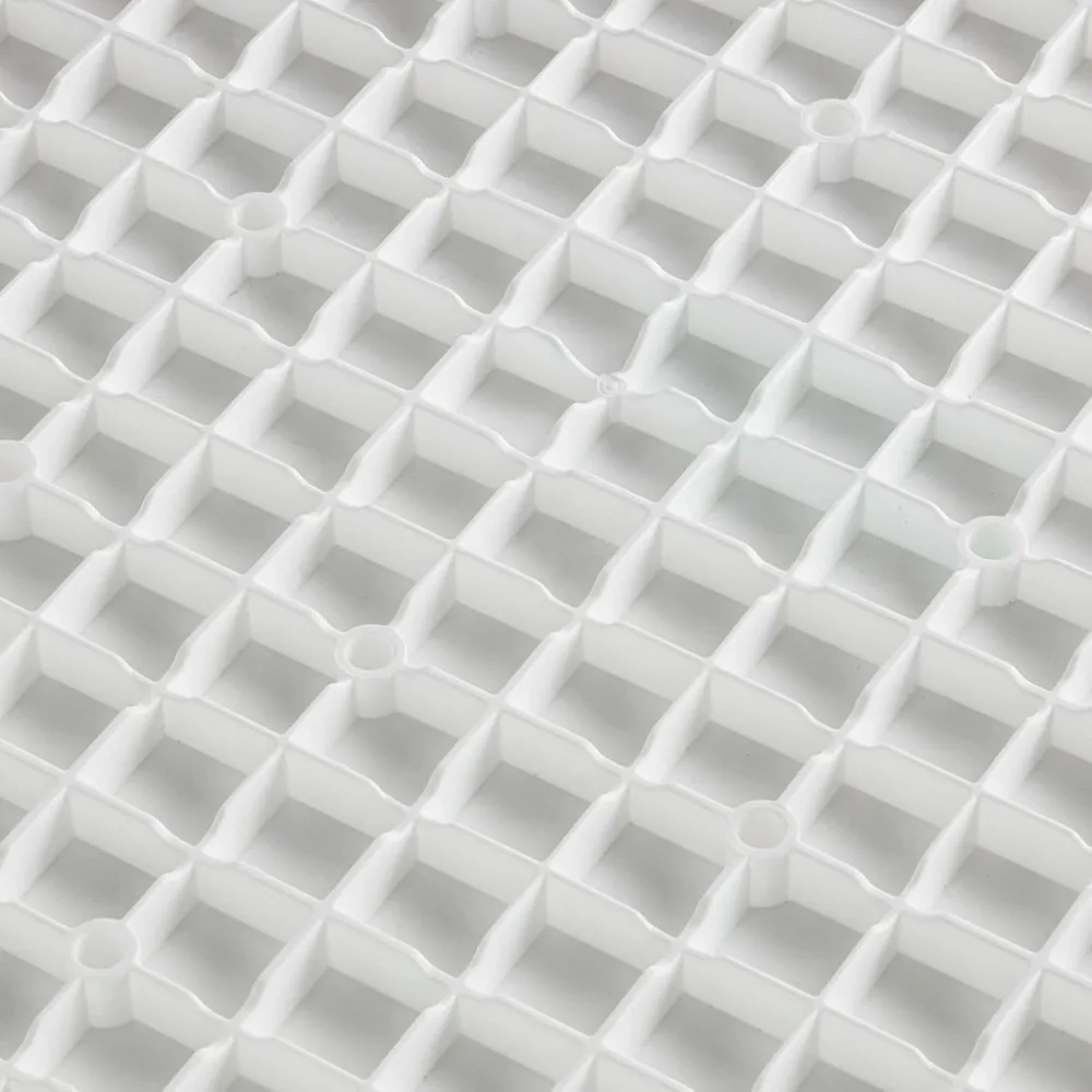 مجموعة بلاط أرضية جراج ماسية متشابكة مقاس 12 × 12 بوصة مكونة من 50 قطعة للتركيب السريع والمتانة