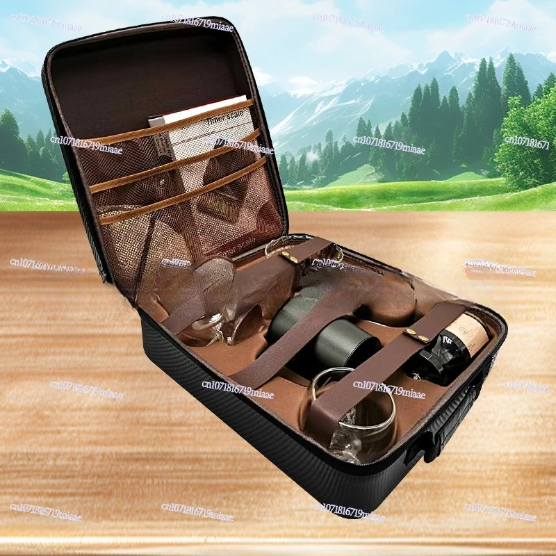 Hand brewed coffee set Travel home Portable hand-ground coffee machine Hand brewed pot Exquisite coffee set Gifts