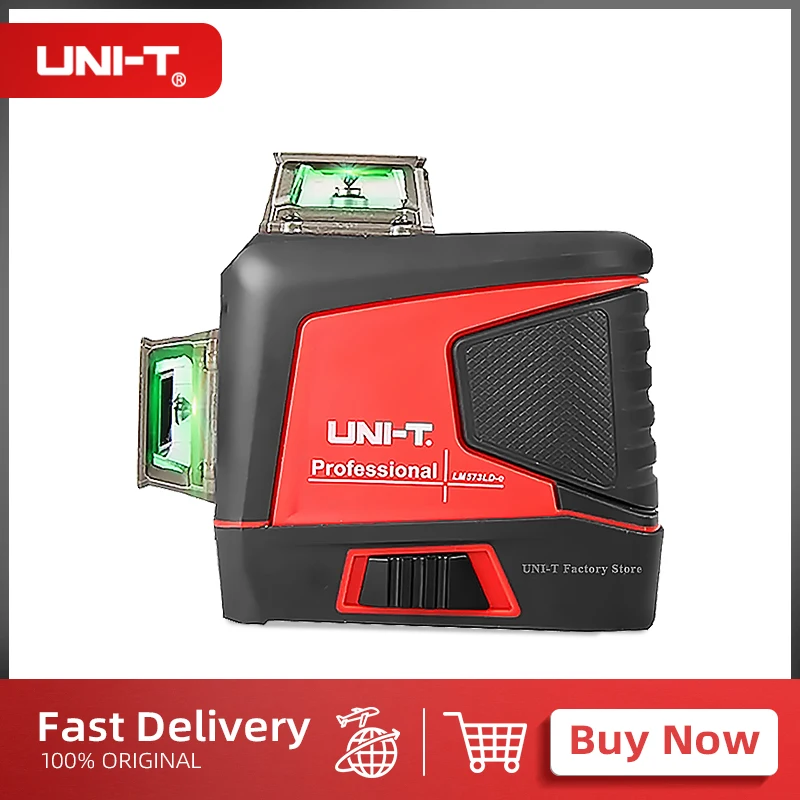 UNI-T 16/12 Lines 4D Laser Level green line SelfLeveling 360 Horizontal And Vertical Super Powerful Laser level green