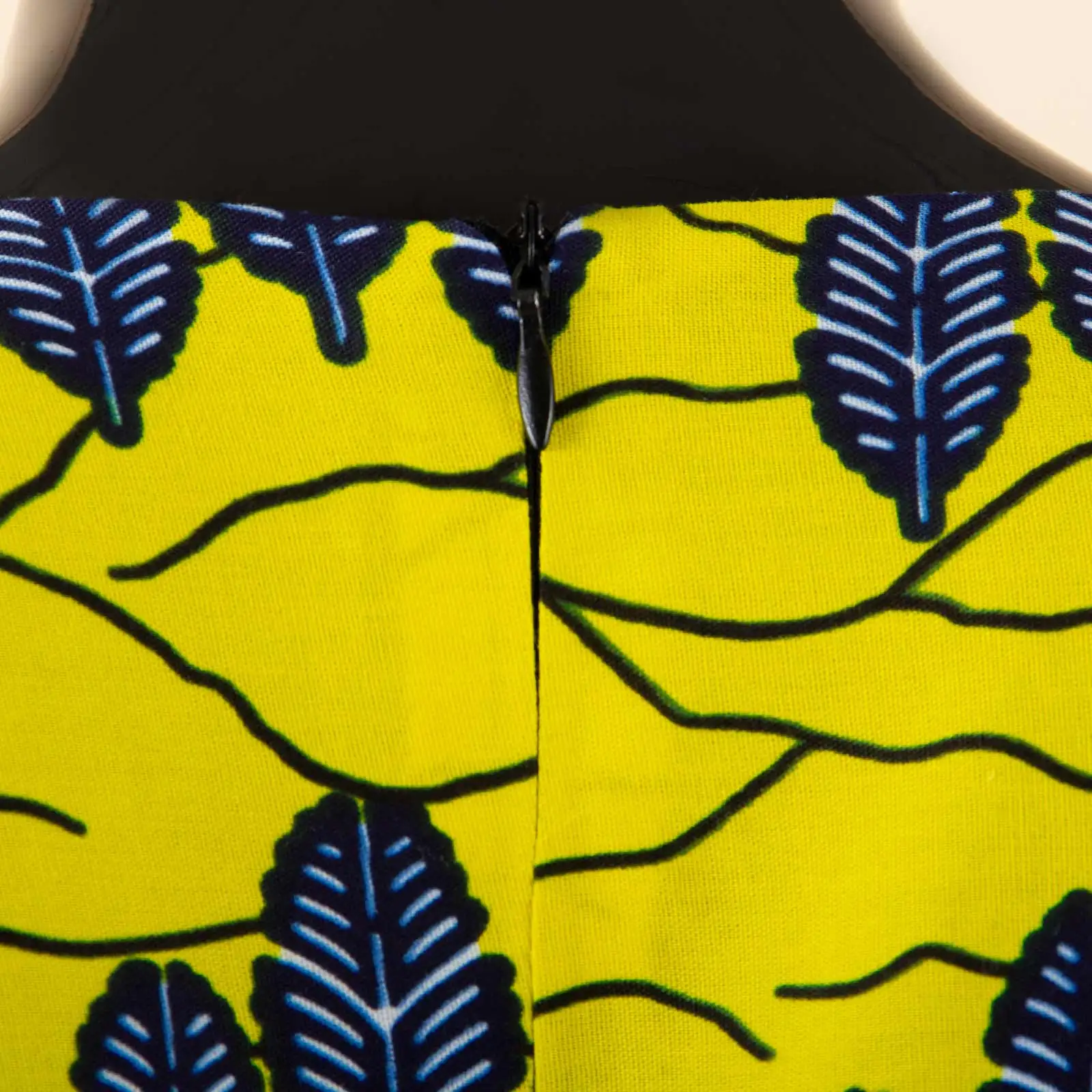2024 Afrikaanse Kleding Voor Vrouwen Prive Custom Mouwloze Lange Rug Jas Enkellengte Puur Wax Katoen Plus Size A722411