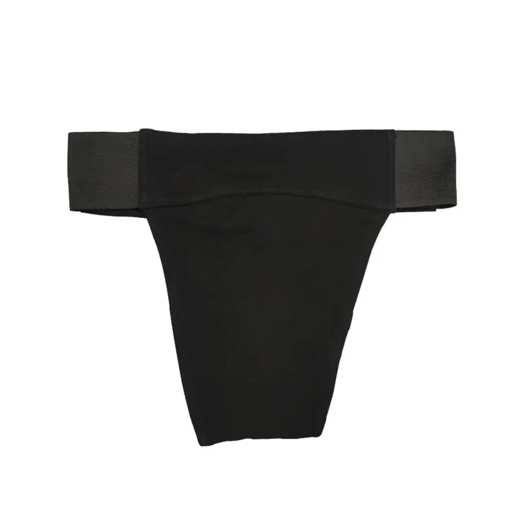 FLTOTURE Men\'s Ballet Costunmes Brief Man Dance Safety Pants Dance Belt Black Male Dance Short Underpants Men White Underpant