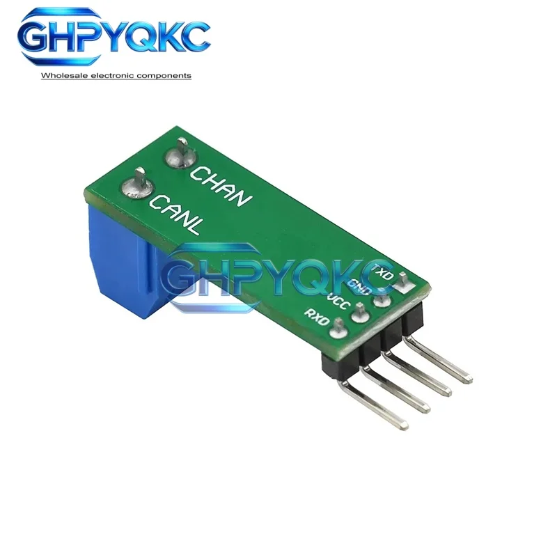 GHPYQKC TJA1050 CAN Bus Transceiver Module CAN Communication Breakout Board Support STM32 Arduino DIY Electronic Projects