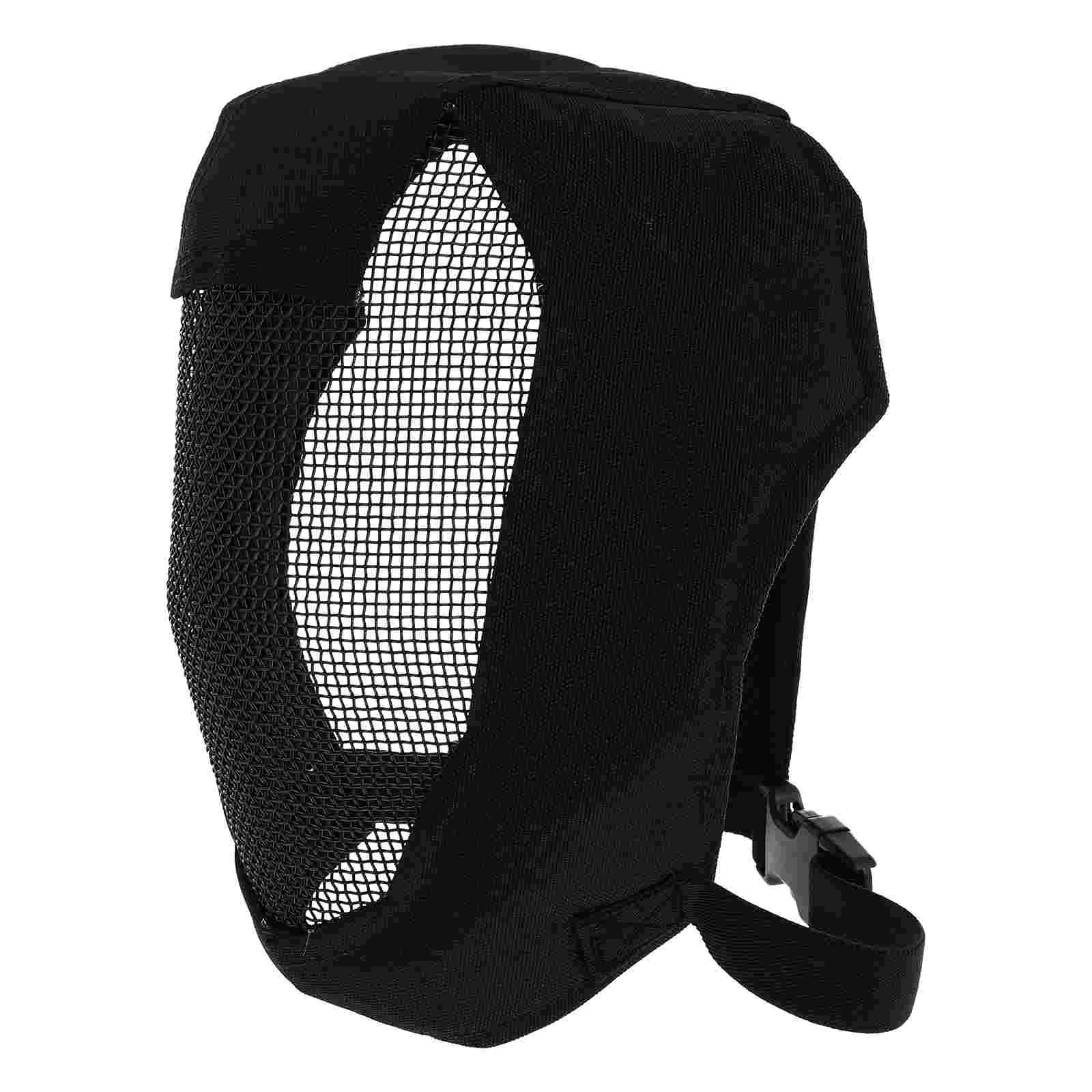 Máscara ligera Accesorios completos para juegos al aire libre Cubierta de actividad Protector de acero Premium