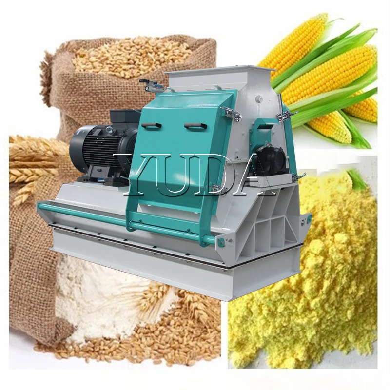 Maize Hammer Mill Milling Machine Grinding Machine Feed Hammer Milling Crusher Corn Grinding