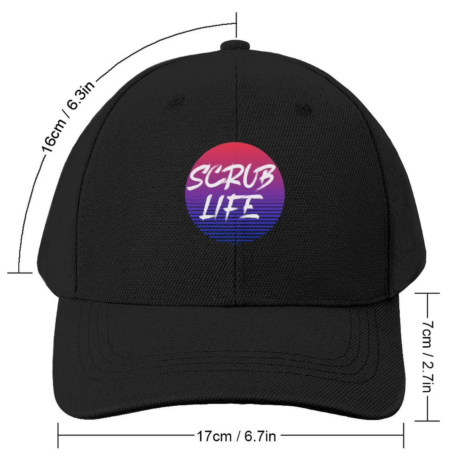 scrub lifeCap Baseball Cap Uv Protection Solar Hat Christmas Hat Beach Outing For Women 2024 Men's