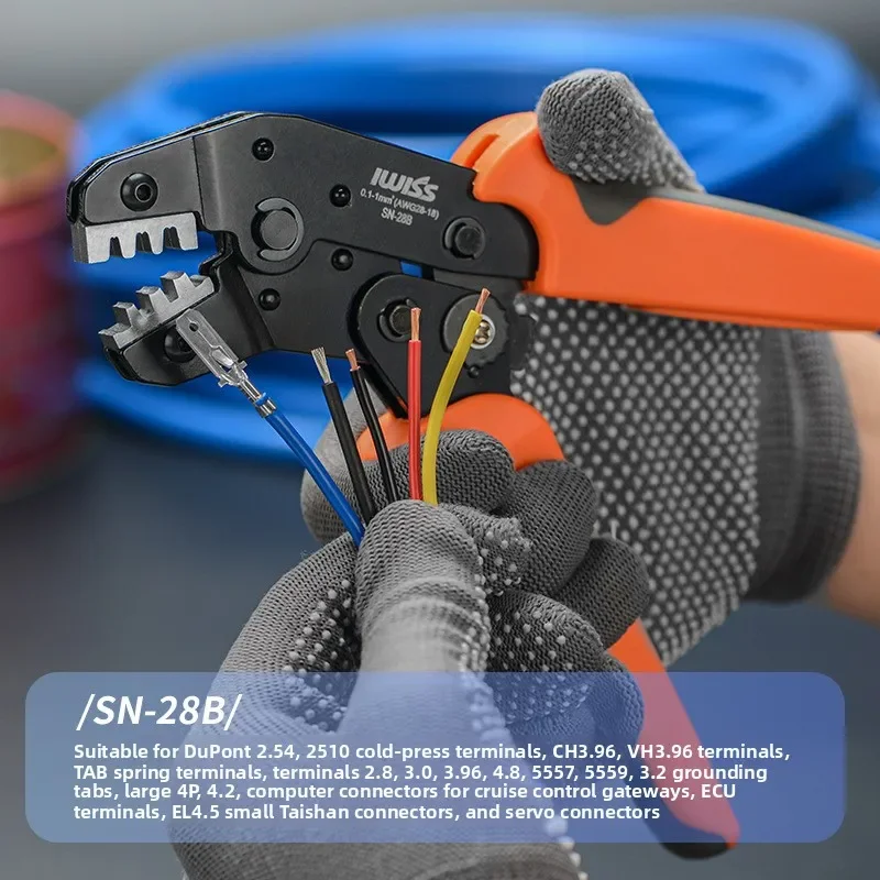 SN Crimping Plier, Terminal Crimper PH2.0 XH2.54 5557 4.8mm Wire Connector