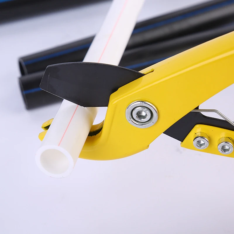 

PVC Plastic Pipe Cutter Scissors 0-32mm Can Cut PVC/PP/PE and Rubber Hose Professional Manual Cutting Tool Scissors