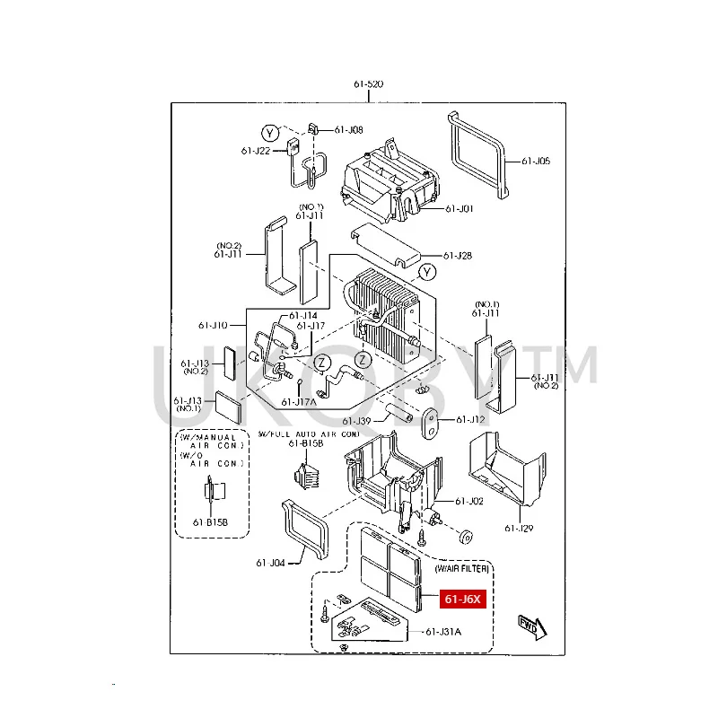 فا 0143167 مناسبة لـ Ma zd a 6 Pentium B70B50X80B90 حلقة إغلاق مضخة الوقود لخزان الوقود #2