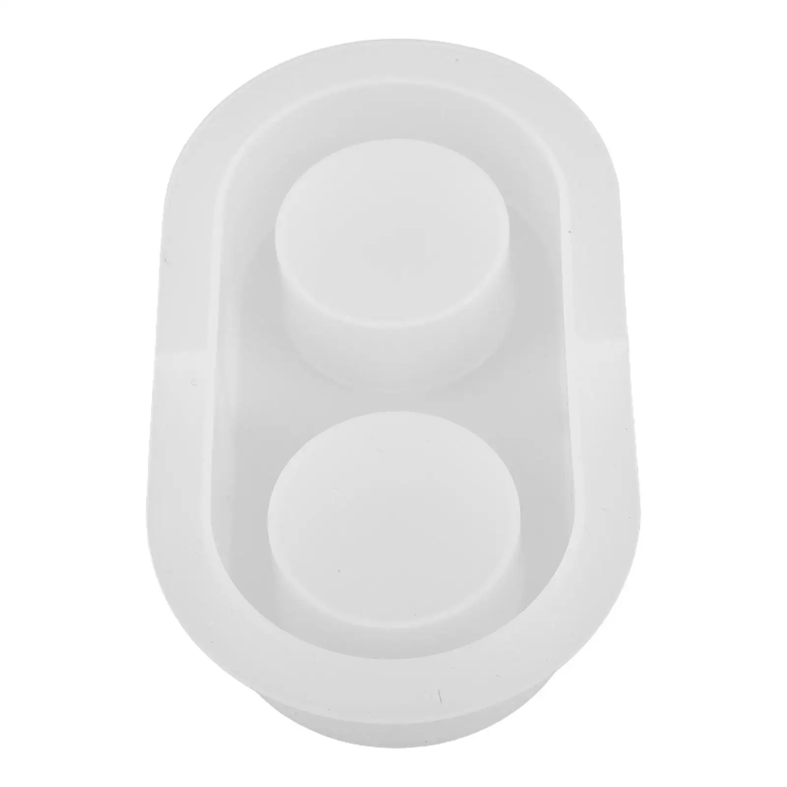 

Crystal Resin Mold Multihole Round Silicone DIY Crafting C le Holder Tealight Aromatherapy Plaster Mold Trinket Dish Votive Wax