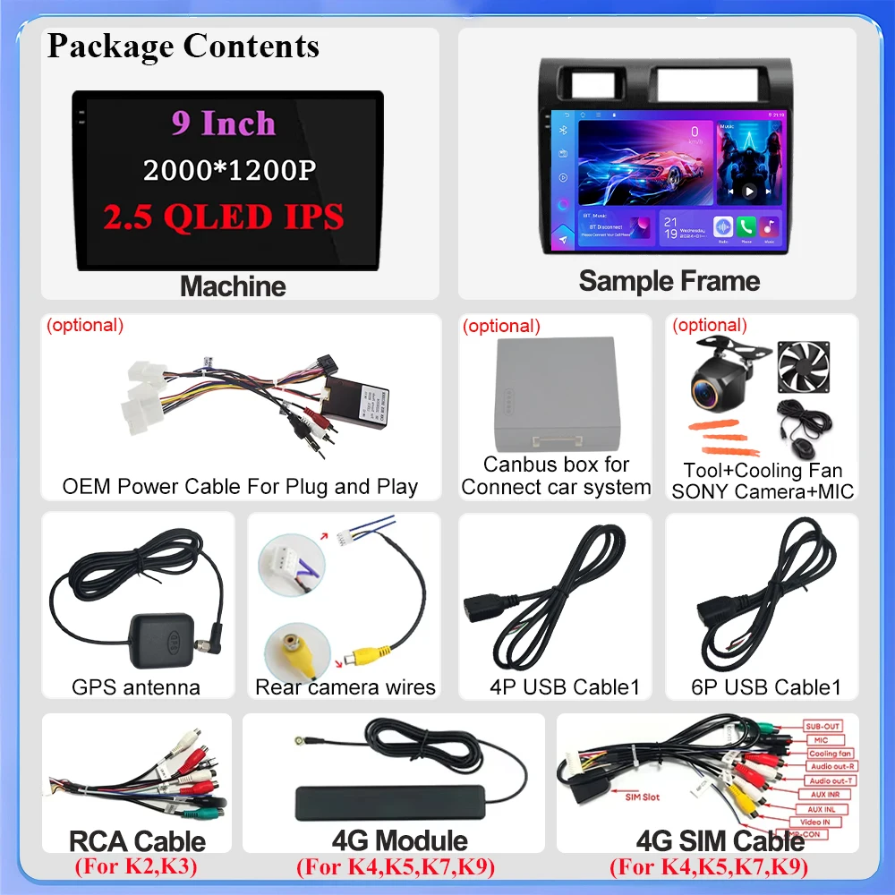 راديو تلقائي أندرويد لسيارة تويوتا بيك اب لاند كروزر LC 70 79 Series 2007-2020 راديو سيارة لاسلكي متعدد الوسائط واي فاي بلوتوث