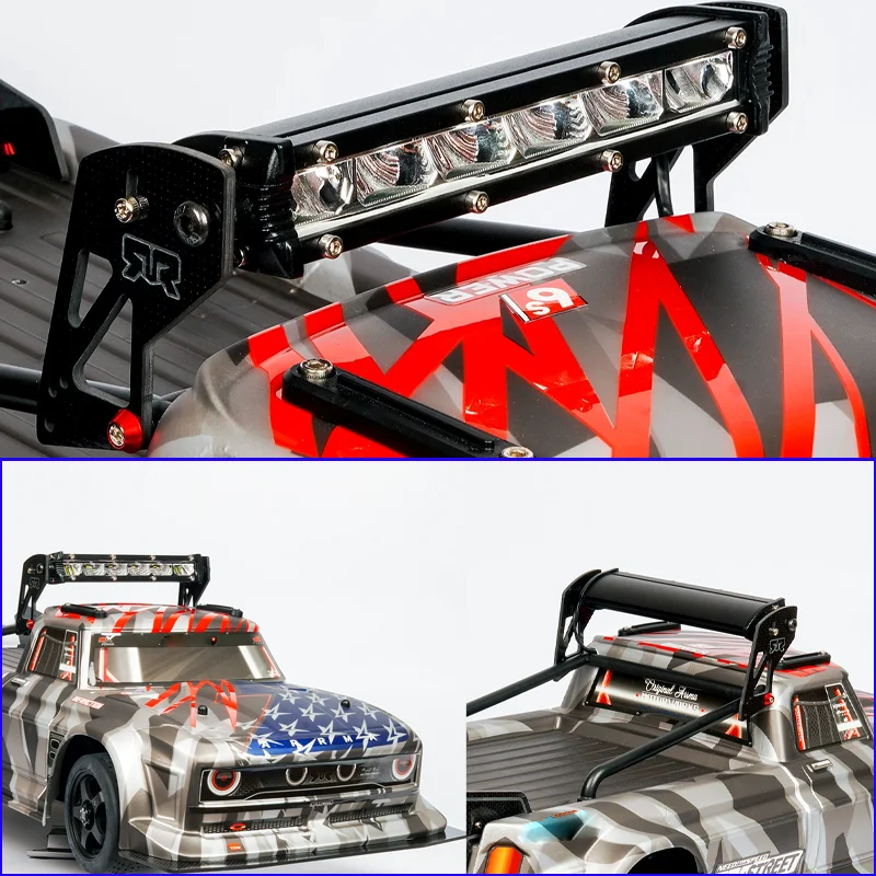 Simulation Ultra Bright Searchlight for 1/7 ARRMA INFRACTION RC Truck Car