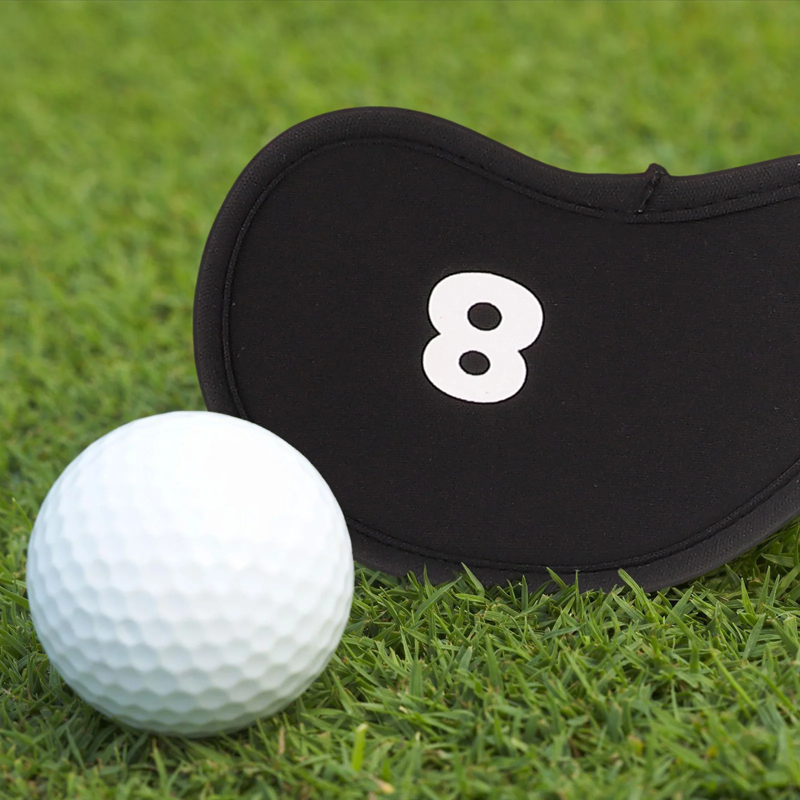 

11Pcs Golf Club Head Covers Easy on Off Durable Putter Covers Thick Protective Sleeve Set Golf Club Accessories