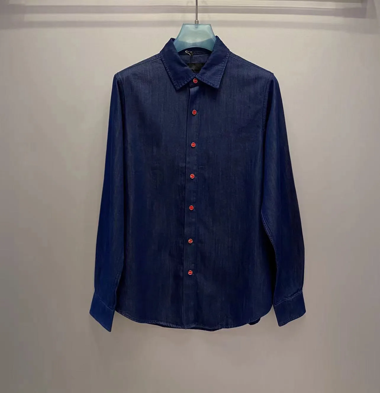 SIJITONGDA2026 men's early, spring, summer and four seasons, new boutique, exquisite and flat long-sleeved shirt, size S-XXL.