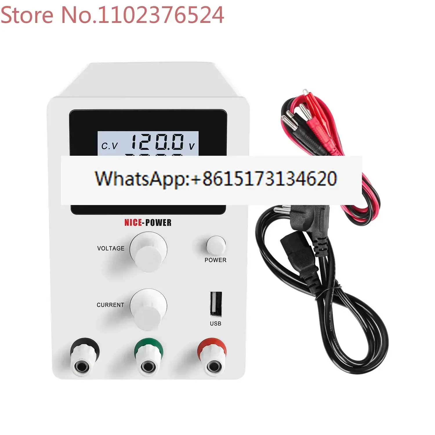 Nice Power R-SPS1203D 120V 3A White Adjustable Dc Power Supply For Mobile Repair