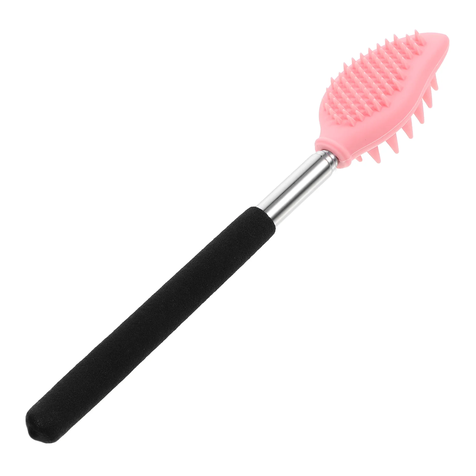 Portable Back Scratcher Stainless Steel Retractable Itch Relief Tool Lightweight Store Body Bath Brush