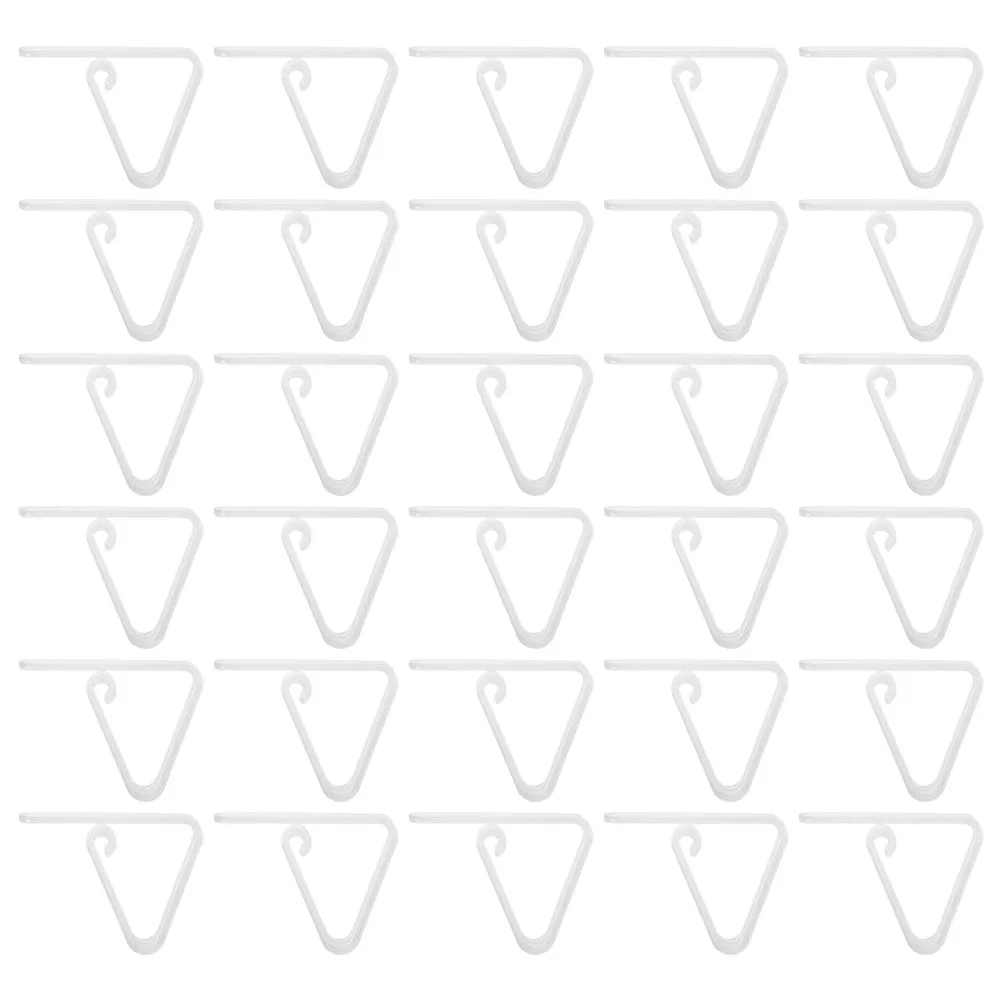30Pcs Premium Plastic Tablecloth Clips Clear Anti-Slip Table Cloth Clamps for Outdoor Picnic Tables Indoor Dining Room Wind