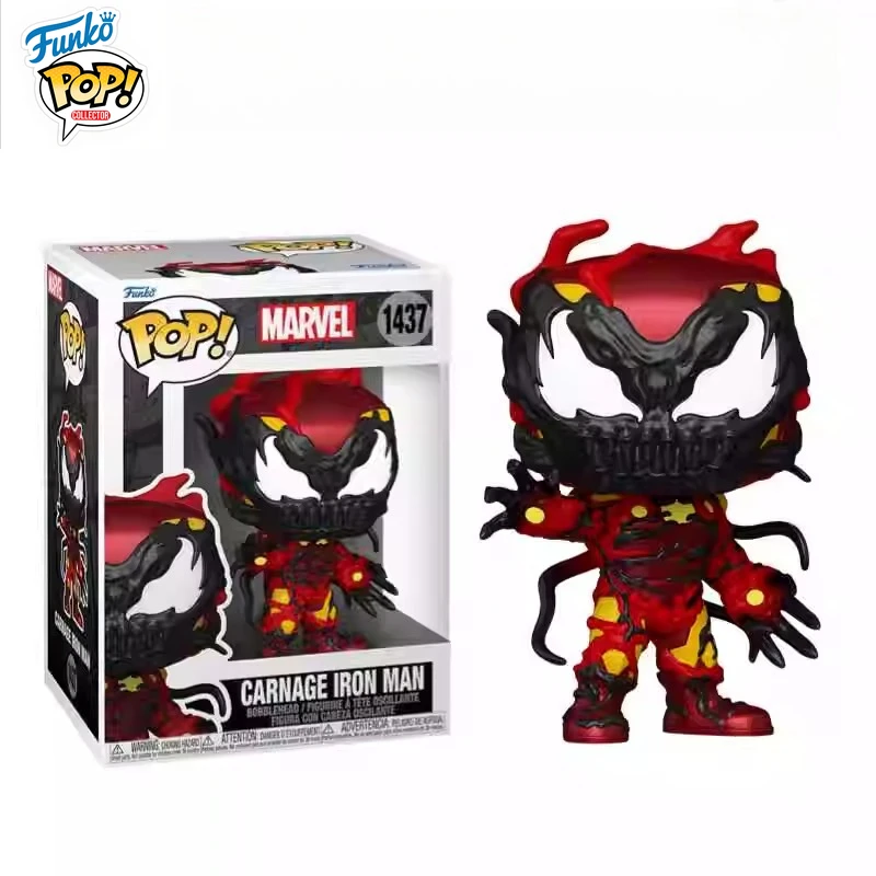 Genuine FUNKO POP Original Venom Panther Captain America Gwen Iron Man Massacre Can Do Figure Model Collection Holiday Gift Spot - Image 6