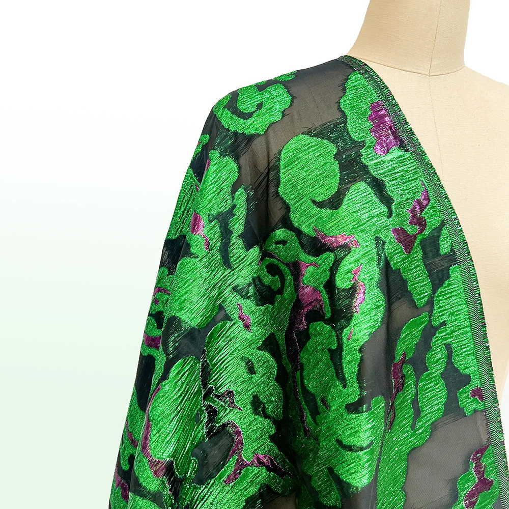 

High Quality Jacquard Lace Fabric 5 Yards French Brocade Fabric