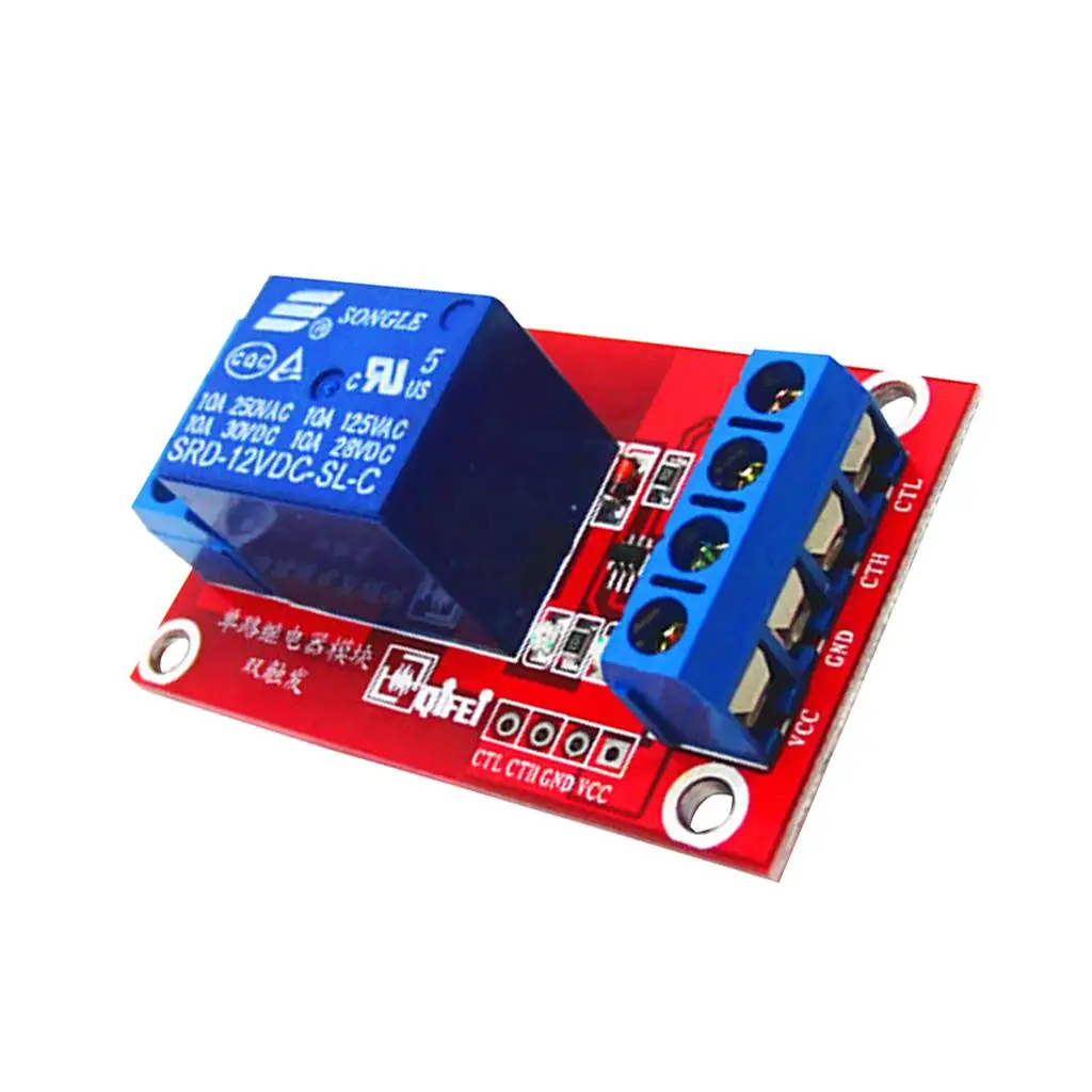 3V 1 Channel Relay Board Module With Optocoupler PIC ARM AVR