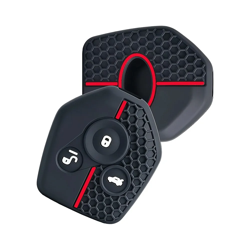 For Subaru Legacy Impreza Forester XV Tribeca Silicone Car Remote Key Fob Cover 3 Buttons
