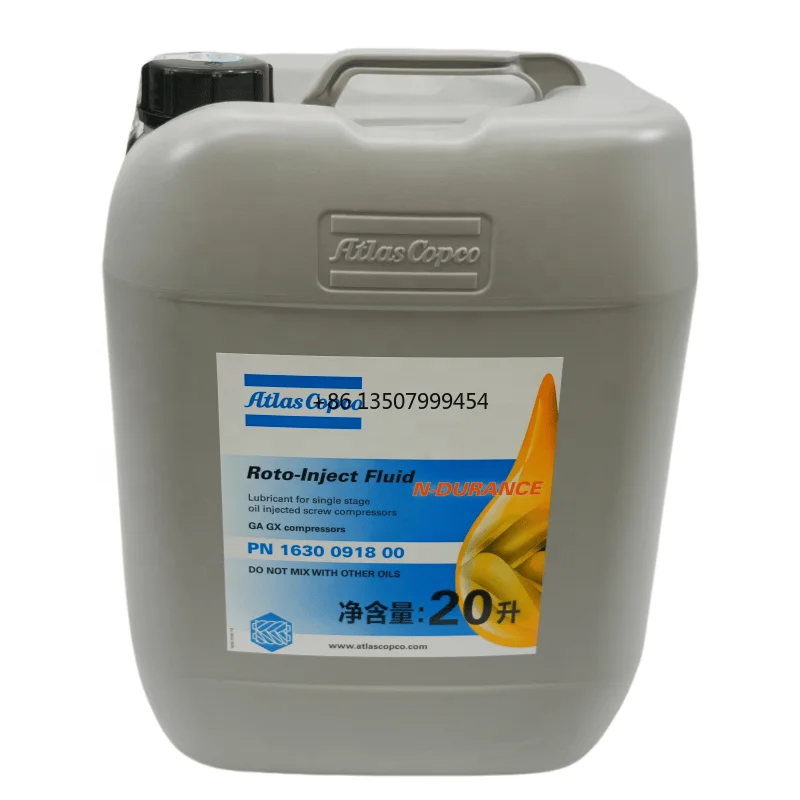

Atlas Copco Industrial Air Compressor Lubricant Oil 1630091800 Rotary Screw Synthetic Oil Compressor Lubrication Atlas Copco