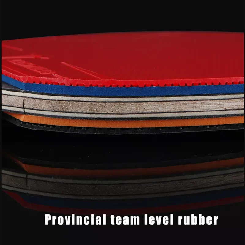 TIBHAR 6/7/8/9 ستارز مضرب تنس الطاولة أنابيب شاملة في شفرة مضارب بينج بونج مع إسفنجة