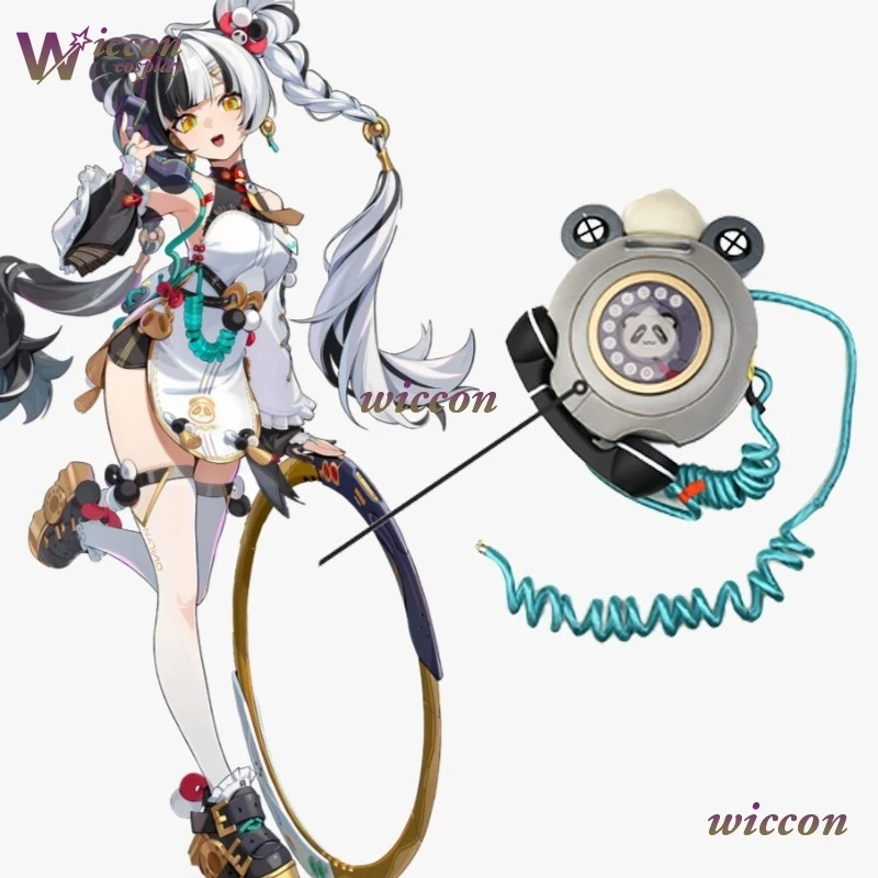 

YesOk Dialyn Cosplay Costume Halloween Christmas Dialyn Wig Bag Game Zenless Zone Zero ZZZ Cos Women Dress XS-2XL New Year