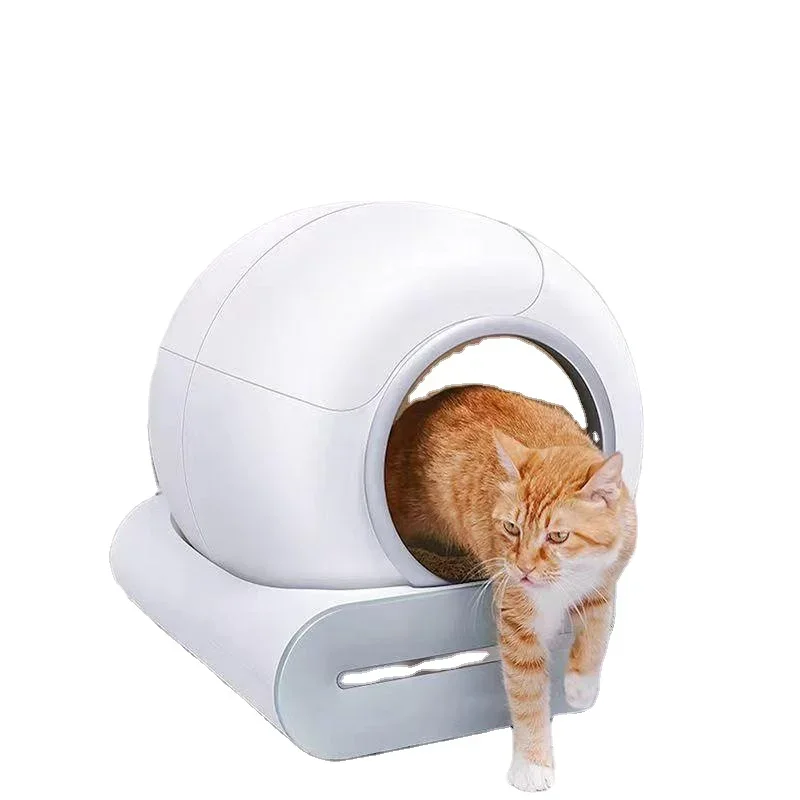 Smart Quick Self Cleaning Big Cat Toilet Automatic APP Remote Control Auto Cat Litter Box