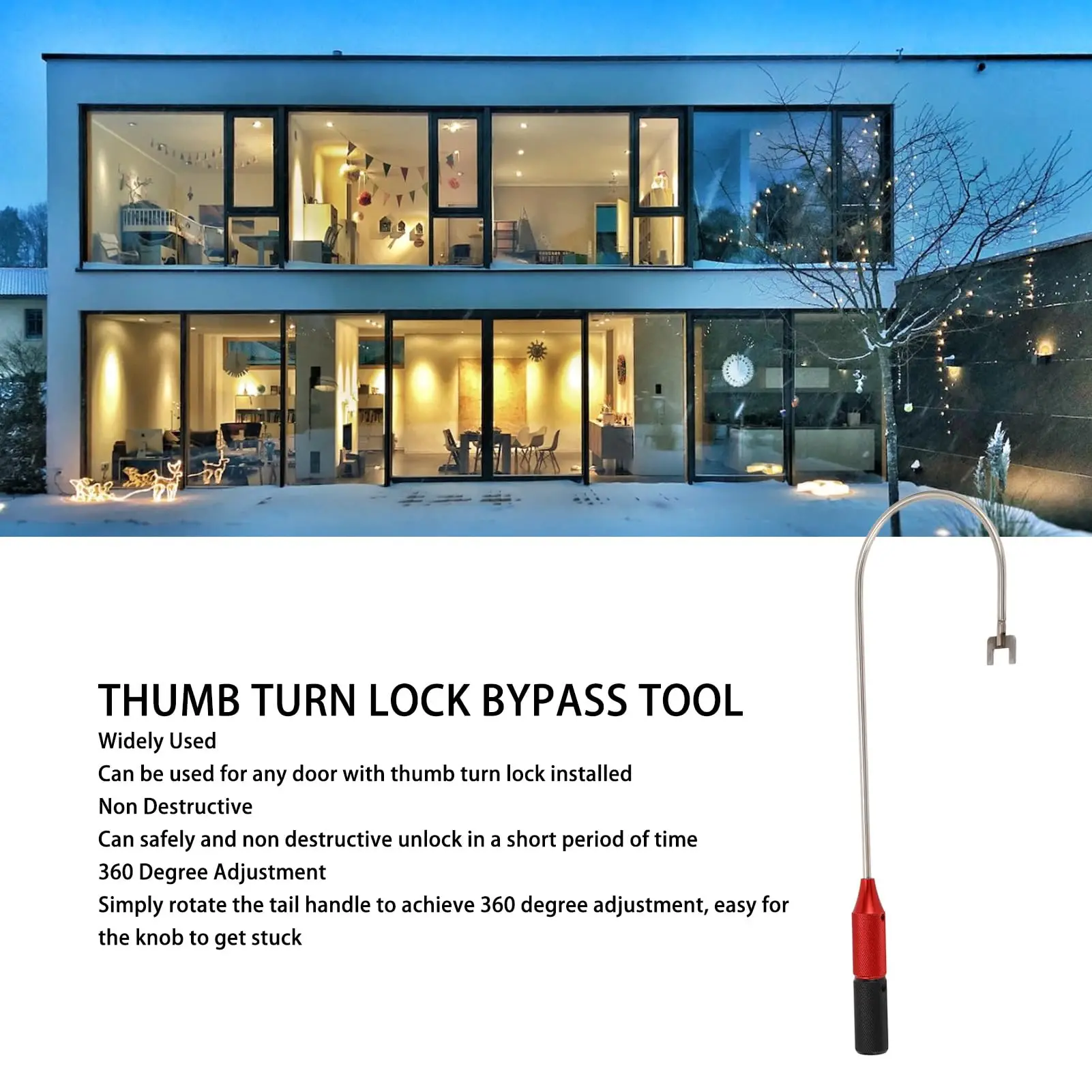 The J Tool Thumb Turn Bypass Tool