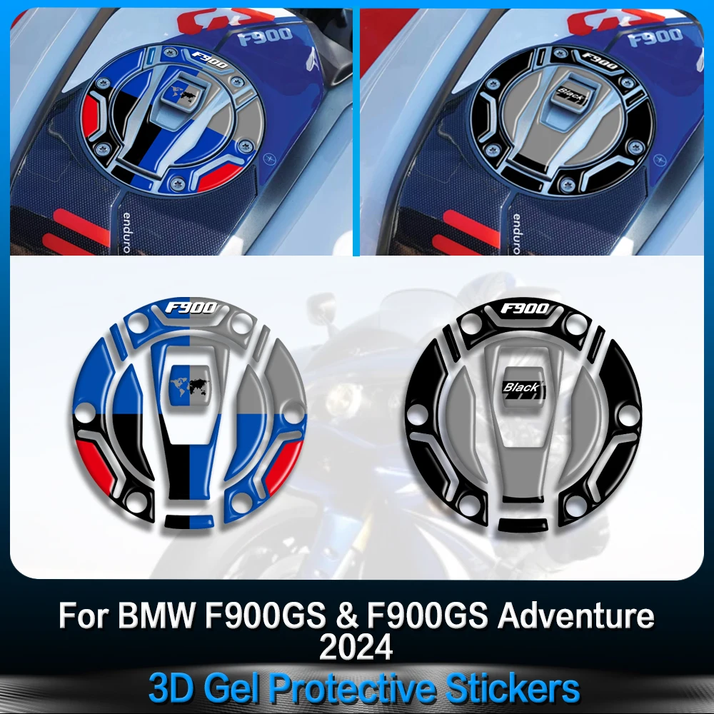 

Motorcycle Paint Protection Sticker For BMW F900GS F900 Adventure 2024 Fuel Tank Cover Decal 3D Gel Fairing Decorative Sticker