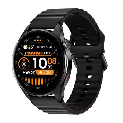 HAYLOU Watch 4S GPS Smartwatch 1.43” HD AMOLED Display 5 Satellite GPS Positioning 120+ Workout Modes Sport Fitness Smart Watch