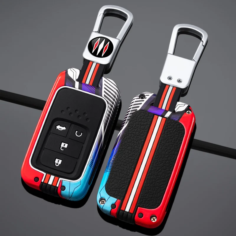 

Zinc Alloy Car Remote Key Case Cover Shell Fob for Honda Vezel City Civic Jazz BRV BR-V HRV Protector Keychain Car Accessories