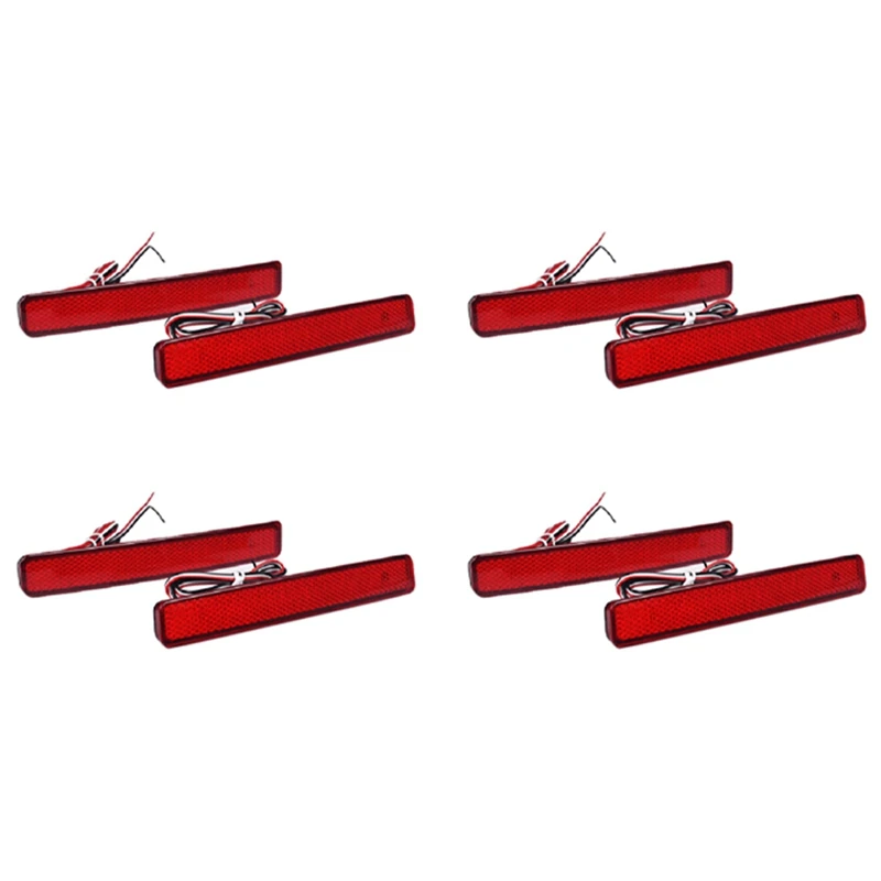 

8 шт., отражатель заднего бампера для Volkswagen T5 Transporter/ Caravelle / Multivan 2003-2011