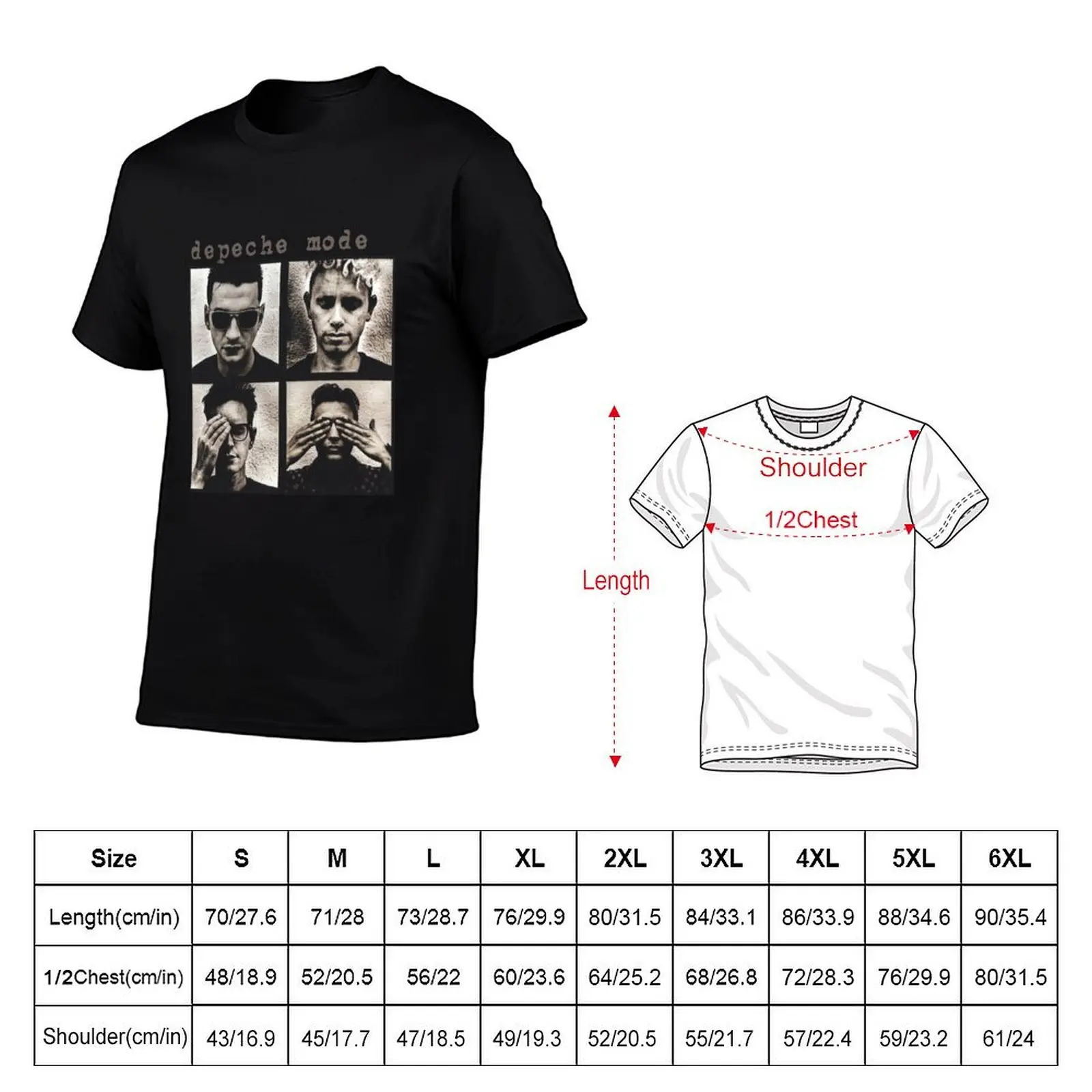 cute dino<<Depeche Mode Depeche Mode Mode, T-Shirt anime t shirts for man T-Shirt