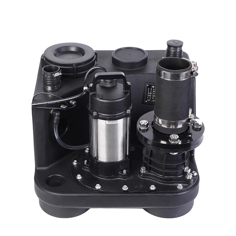 محطة ضخ مصعد مياه الصرف الصحي فيلا 24 متر مضخة تجارية عالية الطاقة برأس كبير على الطابق السفلي للأماكن العامة #1