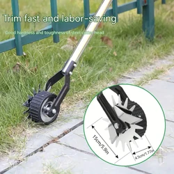 Grass Trimmer Manual Lawn Edger With Non-Slip Grip Handle High Effective Lawn Trimming Tool For Sidewalk Cutter Garden Tools